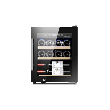 Bodega43-12C Wine Cooler With Glass Door Front View