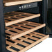 Bodega43-40 Dual Zone Wine Cooler Shelving