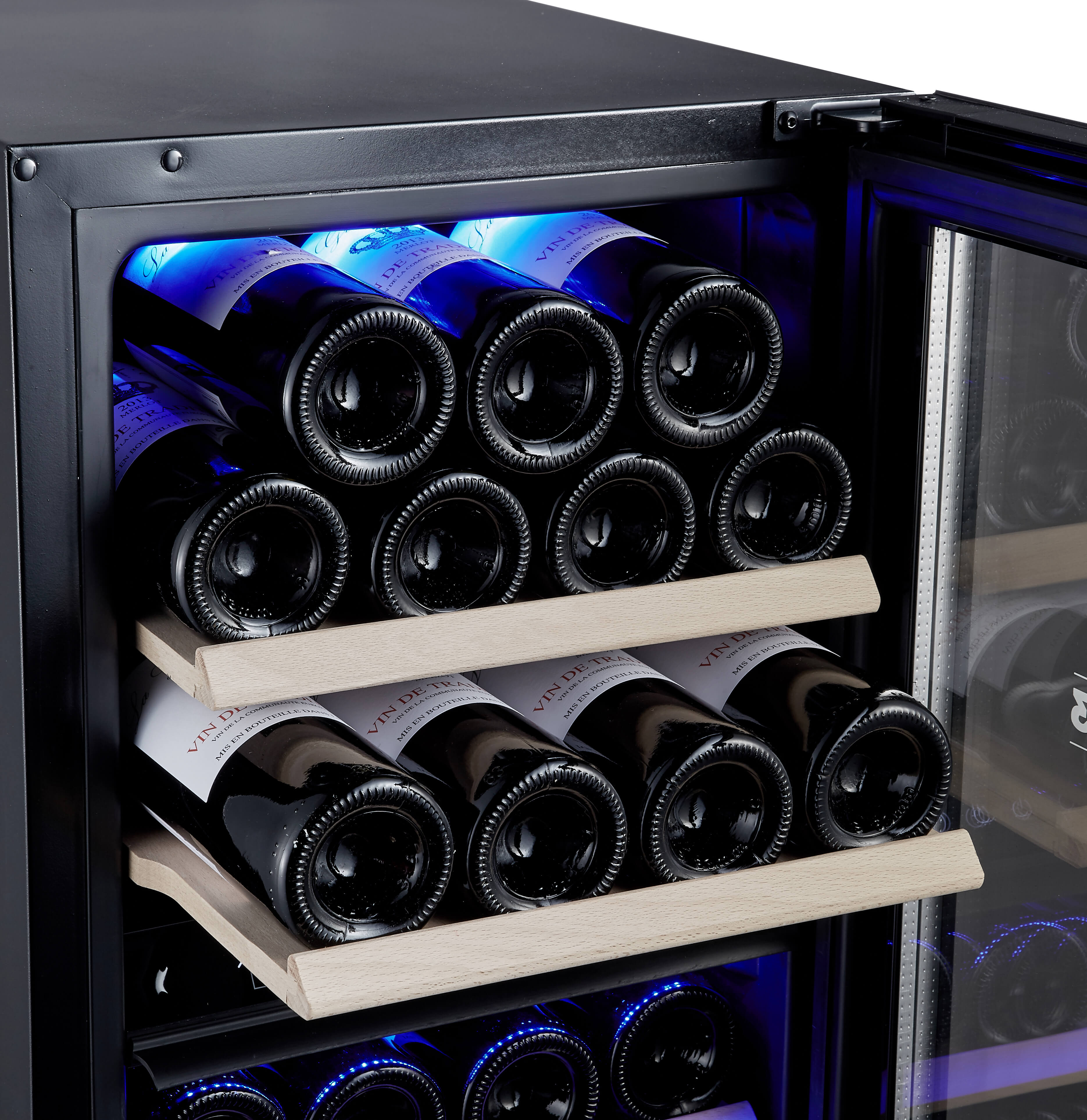 Bodega43 22 Dual Zone Wine Cooler Internal