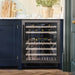 Caple WI6135 Undercounter Dual Zone Wine Cooler In Gunmetal