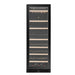 Cella 154 Bottle Capacity Dual Zone Wine Cooler - W154D-Black Front