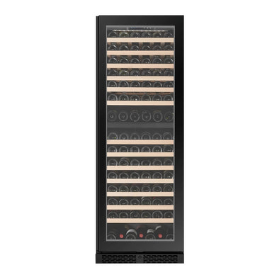 Cella 154 Bottle Dual Zone Wine cooler - FWS154D-BLACK Front