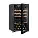 Climadiff 63 Bottle Freestanding Wine Cooler - CLS65B1 Half Open