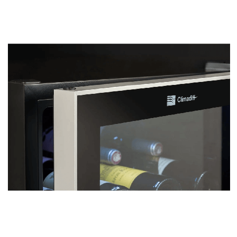 Climadiff 91 Bottle Dual Zone Freestanding Wine Cooler - CD90B1