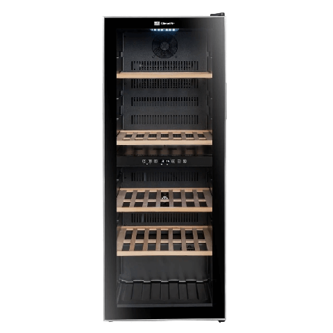 Climadiff 91 Bottle Dual Zone Freestanding Wine Cooler - CD90B1