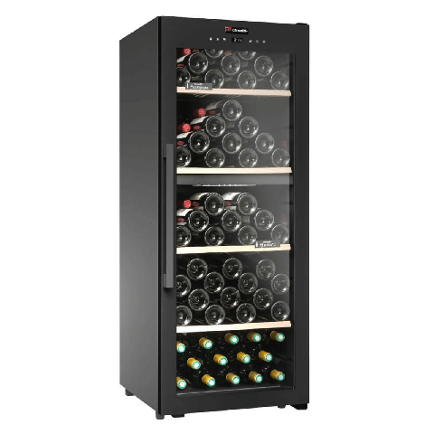 Climadiff 110 Bottle Dual Zone Freestanding Wine Cooler - CLD115B1