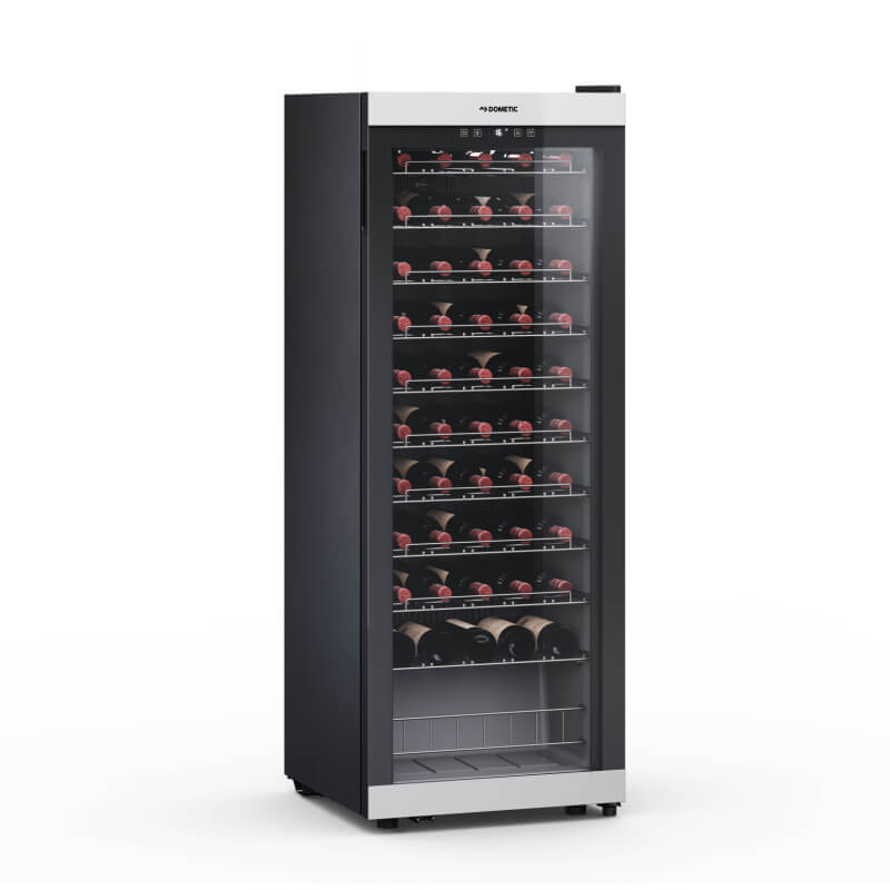 DOMETIC C55F - 55 Bottle Freestanding Capacity Dual Zone Wine Cooler Front VIew