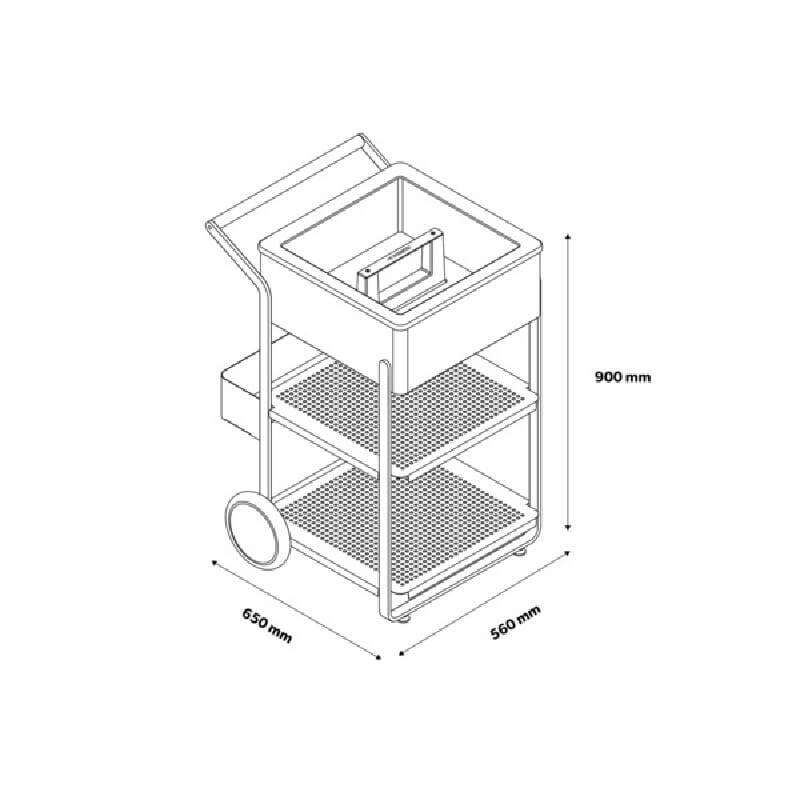 DOMETIC MoBar 50 S Dimensions