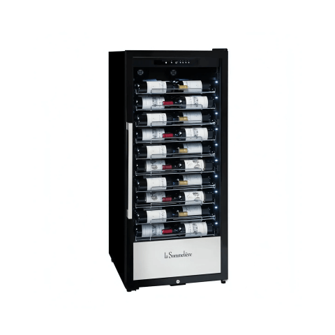 La Sommeliere 107 Bottle Single Zone Freestanding Wine Cabinet - PRO110N