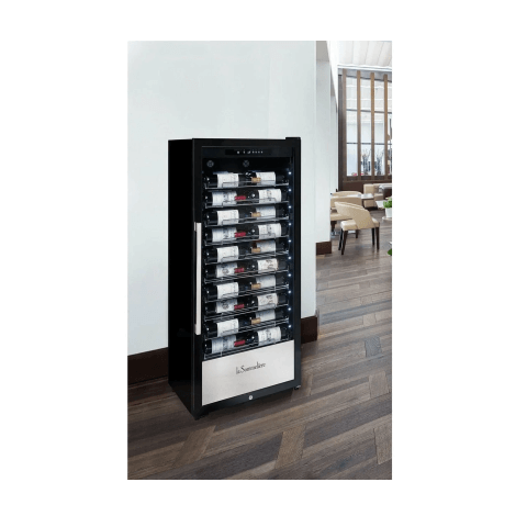 La Sommeliere 107 Bottle Single Zone Freestanding Wine Cabinet - PRO110N