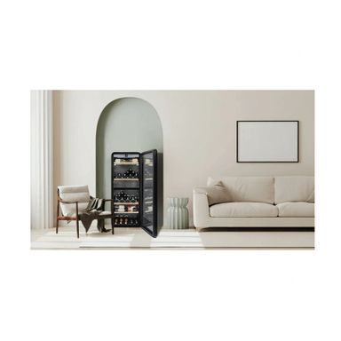 La Sommeliere 143 Bottle Dual Zone Freestanding Wine Cabinet APOGEE145DZ In-Situ