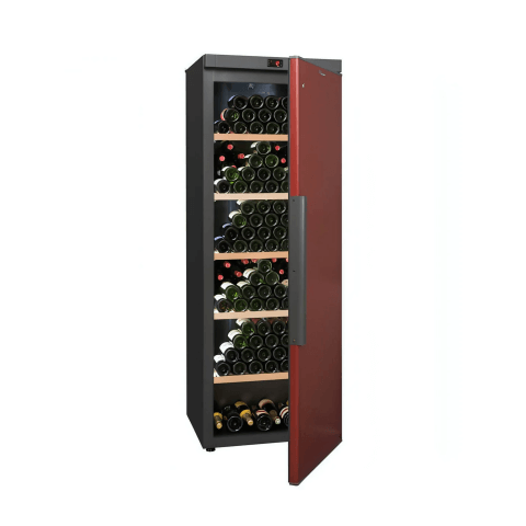 La Sommeliere 325 Bottle Single Zone Freestanding Wine Cabinet VIP330P Half Open