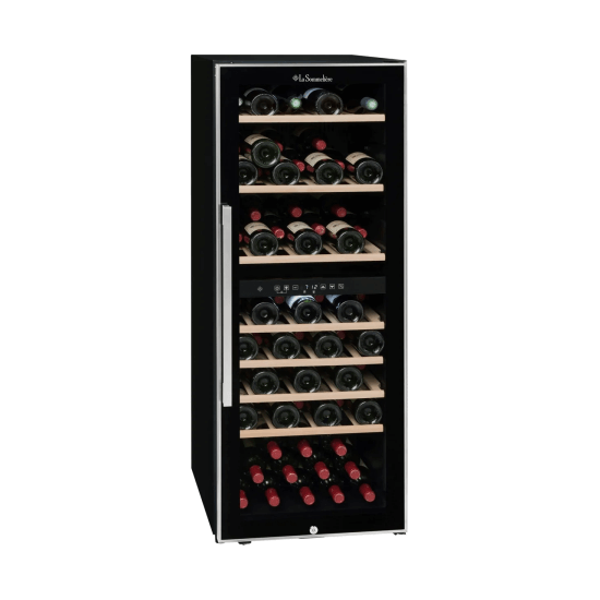 La Sommelière 75 Bottle Dual Zone Freestanding Wine Cooler - ECS81.2Z