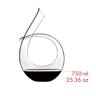 RIEDEL Black Tie Decanter With Wine Measurement