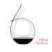 RIEDEL Black Tie Decanter With Wine Measurement