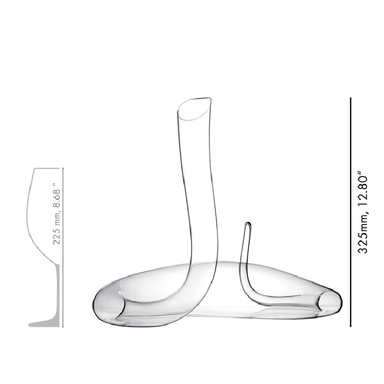 RIEDEL Mamba Decanter With Dimensions