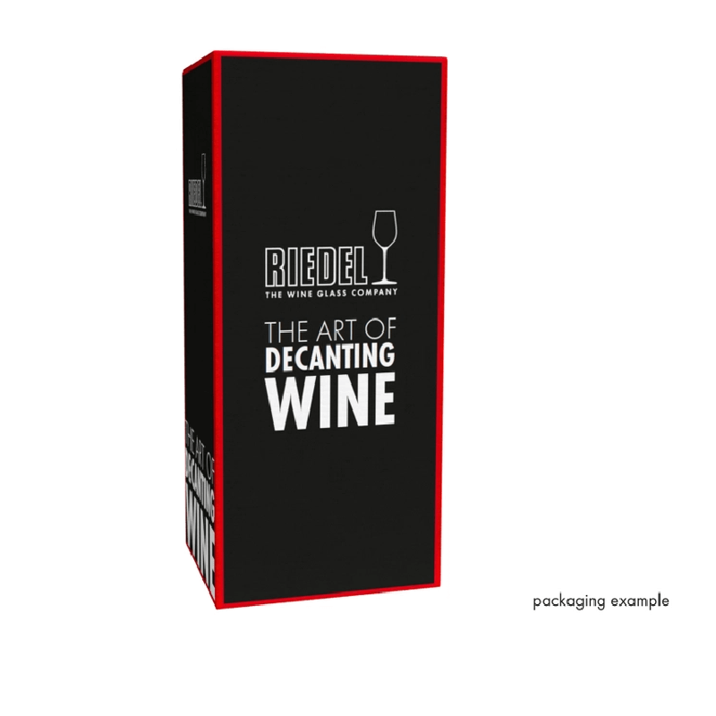 RIEDEL Swan Decanter Packaging Example