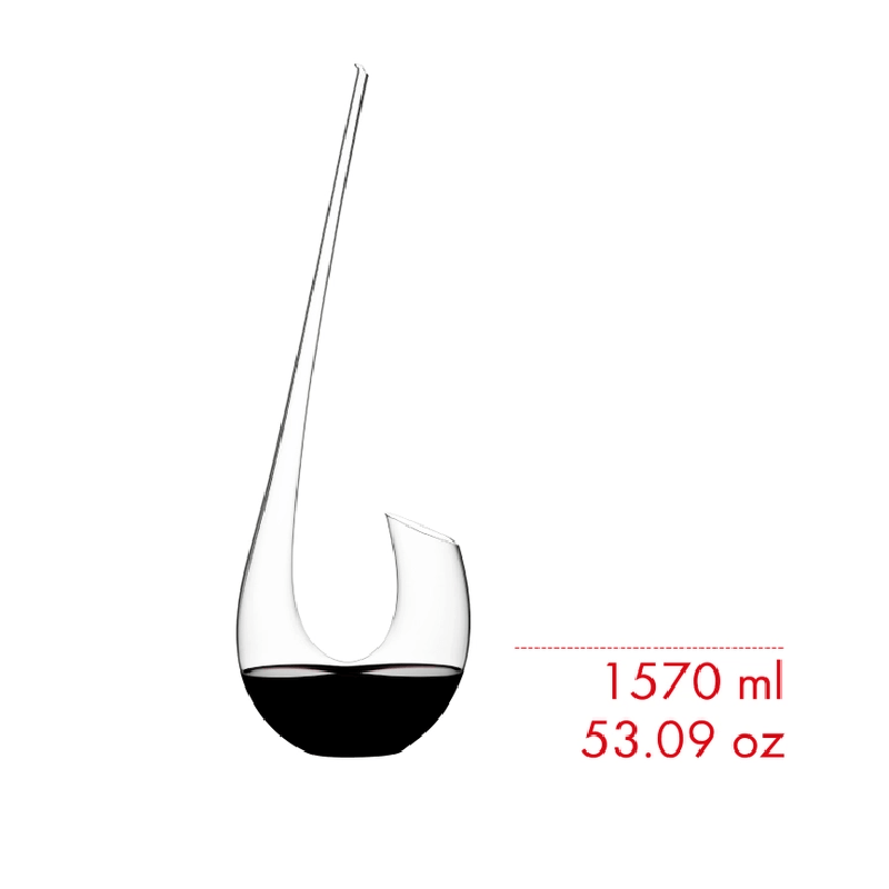 RIEDEL Swan Decanter With Wine Measurement